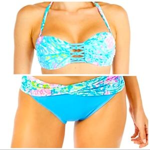 NWT Lilly Pulitzer Bikini Set Fished My Wish